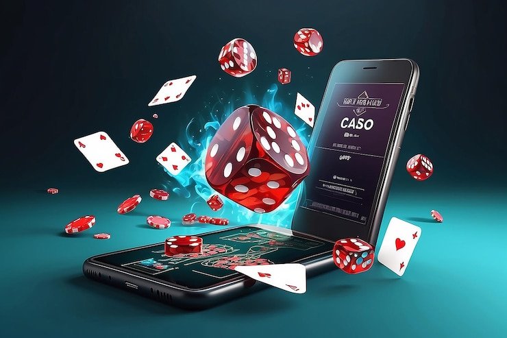 Antarmuka permainan poker dewa live di smartphone Android dengan kontrol taruhan dan tombol aksi